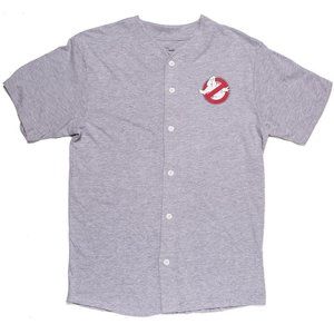 Ghostbuster Button Down Baseball Jersey Loot Crate Exclusive Unisex Jersey